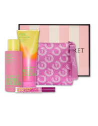 Подарочный набор от Victoria’s Secret PINK с косметичкой 1159857525 (Розовый One size)