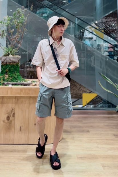 Футболка-поло UNIQLO 1159839921 (Молочный XL)