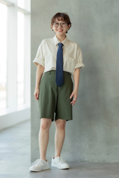 Футболка-поло UNIQLO 1159839921 (Молочный XL)
