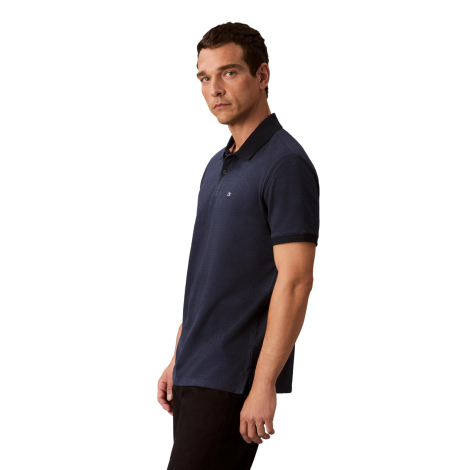 Мужское поло Calvin Klein с логотипом 1159843262 (Синий L)
