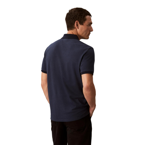 Мужское поло Calvin Klein с логотипом 1159843262 (Синий L)