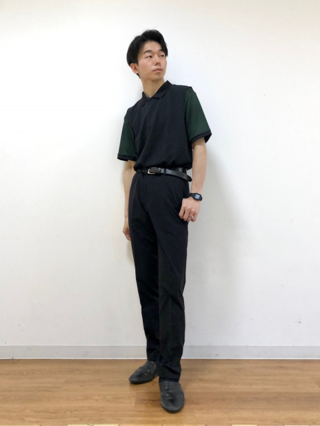 Футболка-поло UNIQLO с технологией DRY-EX 1159843992 (Зеленый XS)