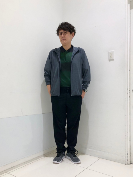 Футболка-поло UNIQLO с технологией DRY-EX 1159843992 (Зеленый XS)