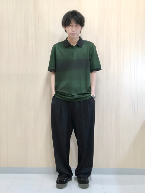 Футболка-поло UNIQLO с технологией DRY-EX 1159843992 (Зеленый XS)