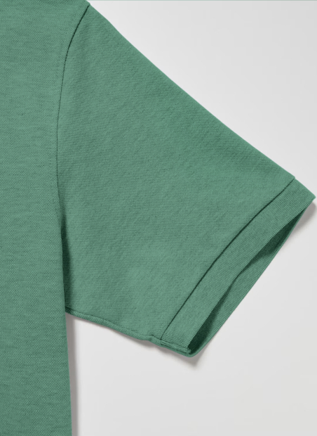 Футболка-поло UNIQLO з гудзиками 1159846025 (Зелений 3XL)