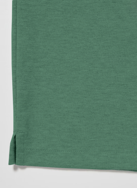 Футболка-поло UNIQLO з гудзиками 1159846025 (Зелений 3XL)