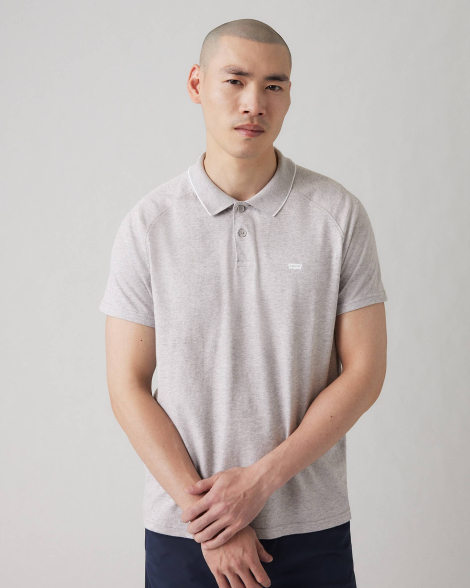 Чоловічі футболки-поло Levi's 1159846378 (Сірий S)