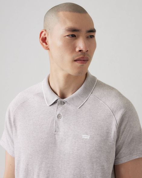 Чоловічі футболки-поло Levi's 1159846378 (Сірий S)