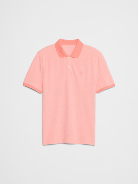 Мужская футболка-поло Banana Republic 1159848317 (Розовый M)