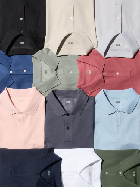 Поло UNIQLO с технологией AIRism 1159848367 (Зеленый XL)