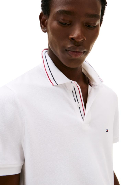 Мужское поло Tommy Hilfiger 1159848839 (Белый 3XL)
