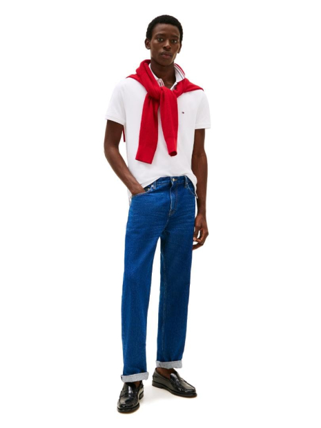 Мужское поло Tommy Hilfiger 1159848839 (Белый 3XL)