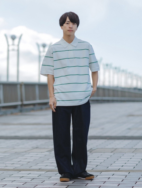 Классическое поло UNIQLO с принтом 1159849031 (Молочный S)