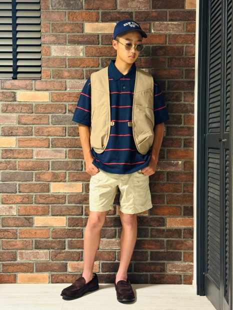 Классическое поло UNIQLO с принтом 1159849950 (Синий XXL)