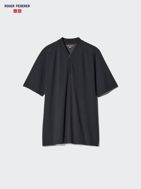 Футболка-поло UNIQLO с технологией DRY-EX 1159849958 (Черный XL)