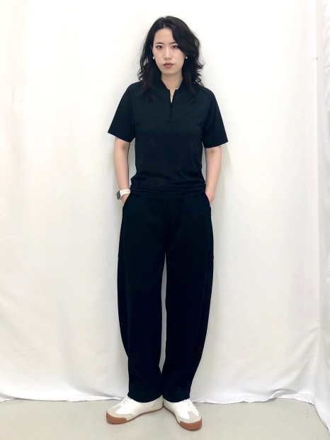 Футболка-поло UNIQLO с технологией DRY-EX 1159849958 (Черный XL)