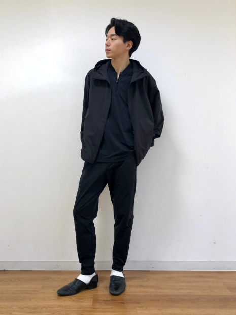 Футболка-поло UNIQLO с технологией DRY-EX 1159849958 (Черный XL)