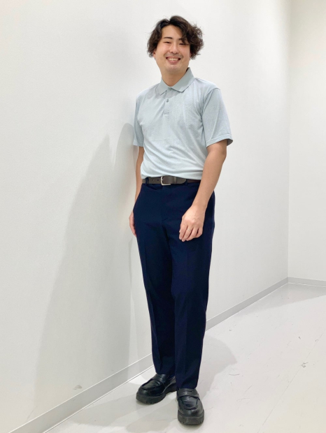 Футболка-поло UNIQLO с технологией DRY-EX 1159851521 (Голубой 3XL)