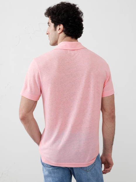 Чоловіче поло Banana Republic 1159851686 (Рожевий L)