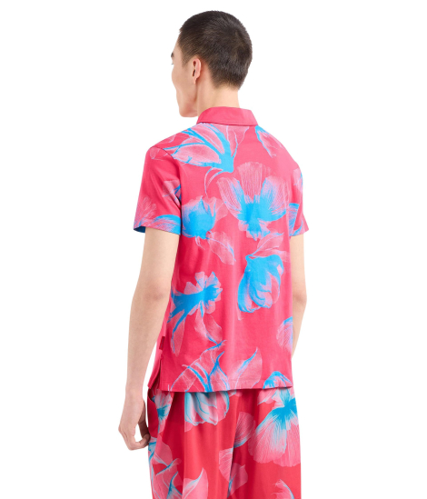 Чоловіче поло Armani Exchange 1159852518 (Рожевий L)