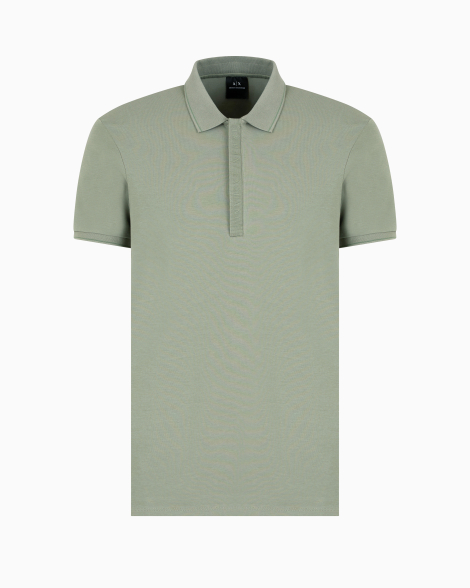 Футболка-поло Armani Exchange 1159852543 (Зеленый L)