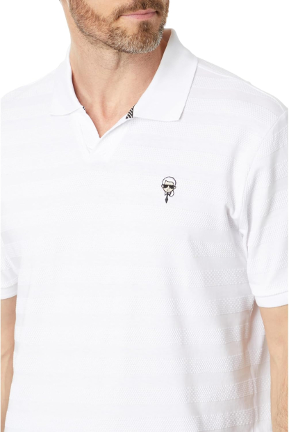 Чоловіче поло Karl Lagerfeld Paris 1159855326 (Білий XL)