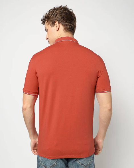 Футболка-поло Armani Exchange 1159855759 (Помаранчевий XXL)