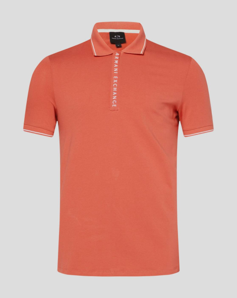 Футболка-поло Armani Exchange 1159855759 (Помаранчевий XXL)
