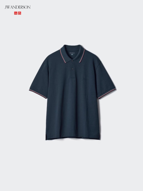 Классическое поло UNIQLO 1159855904 (Синий 3XL)