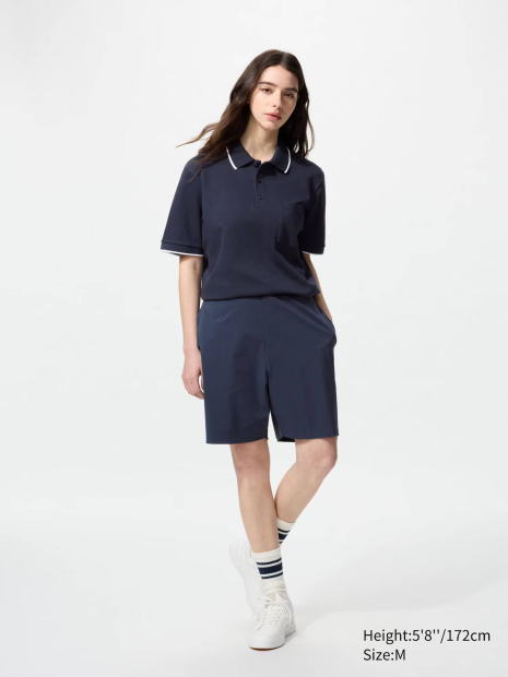 Классическое поло Roger Federer and UNIQLO AIRism 1159858194 (Синий XL)