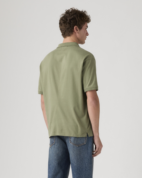 Чоловіче поло Levi's з логотипом 1159858895 (Оливковий XL)