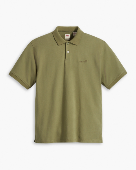Чоловіче поло Levi's з логотипом 1159858895 (Оливковий XL)
