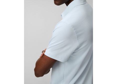 Мужское поло Calvin Klein с логотипом 1159859728 (Голубой XL)