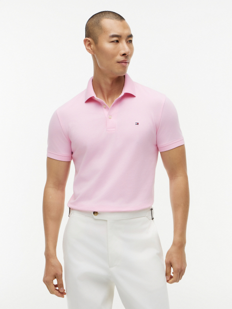 Базовое мужское поло Tommy Hilfiger 1159859806 (Розовый XXL)