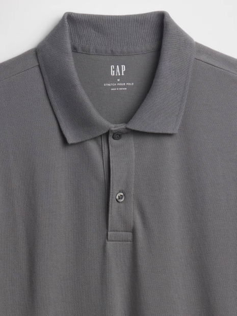 Мужское поло GAP 1159859822 (Серый M)