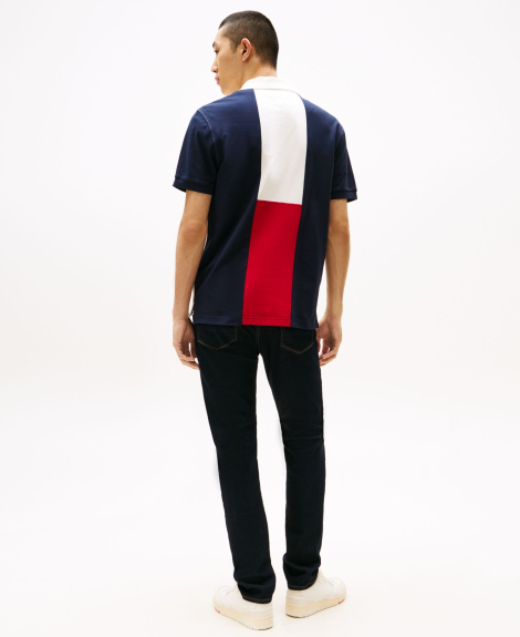 Мужское поло Tommy Hilfiger 1159860948 (Белый M)