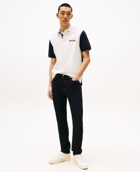 Мужское поло Tommy Hilfiger 1159860948 (Белый M)