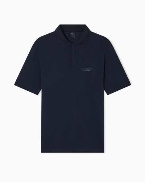 Мужское поло Armani Exchange 1159861188 (Синий XXL)