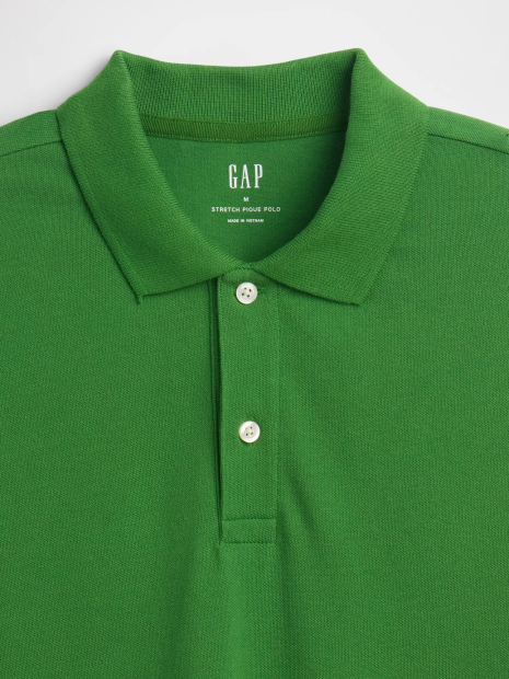 Мужское поло GAP 1159861195 (Зеленый L)