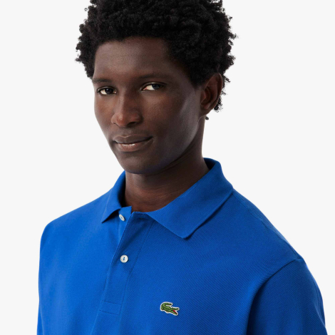 Мужская футболка-поло Lacoste 1160783876 (Синий 4XL)