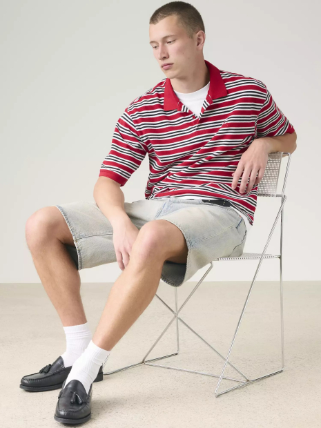 Мужское поло Levi's 1161460109 (Красный L)