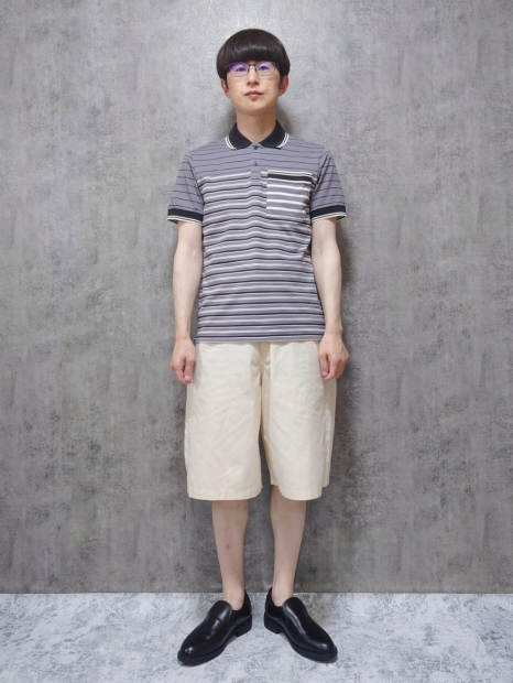 Мужское поло UNIQLO с технологией DRY 1162935482 (Серый XL)