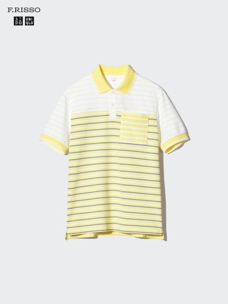 Мужское поло UNIQLO с технологией DRY 1162936197 (Желтый XL)