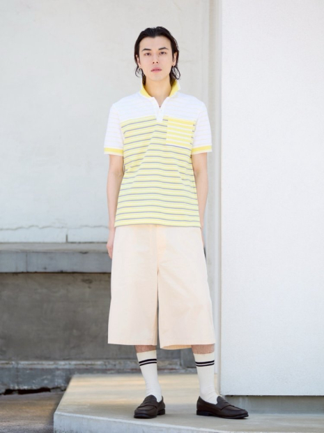Мужское поло UNIQLO с технологией DRY 1162936197 (Желтый XL)