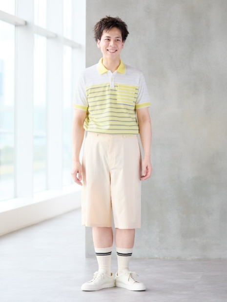 Мужское поло UNIQLO с технологией DRY 1162936197 (Желтый XL)