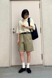 Футболка-поло UNIQLO 1159839921 (Молочный XL)