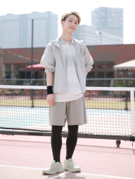 Футболка-поло UNIQLO з технологією DRY-EX 1159843980 (Сірий XXL)