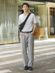 Футболка-поло UNIQLO з технологією DRY-EX 1159843980 (Сірий XXL)