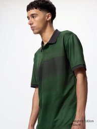 Футболка-поло UNIQLO с технологией DRY-EX 1159843992 (Зеленый XS)