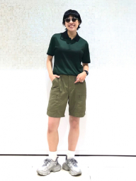Футболка-поло UNIQLO с технологией DRY-EX 1159843992 (Зеленый XS)